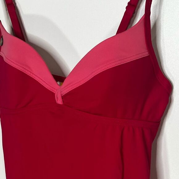 Lole Magenta Pink Tankini Swimsuit Top - Picture 1 of 10